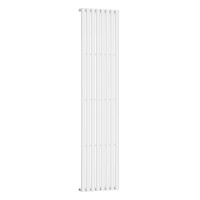Вертикальний радіатор Ellipse 480х1800-8, anticor, білий