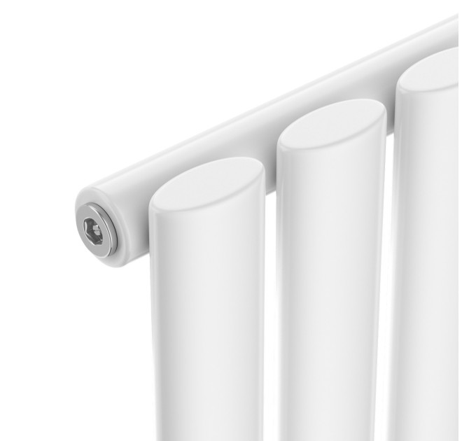 Вертикальний радіатор Ellipse 480х1800-8, anticor, білий