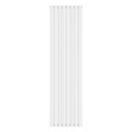 Вертикальний радіатор Ellipse Double 480х1800-8, anticor, білий