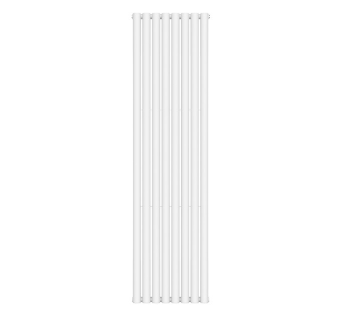 Вертикальний радіатор Ellipse Double 480х1800-8, anticor, білий