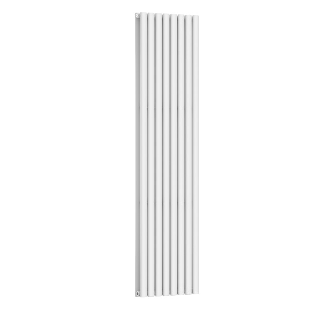 Вертикальний радіатор Ellipse Double 480х1800-8, anticor, білий