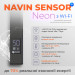 Рушникосушка електрична Navin Avalon 480х1200 Sensor з Wi-Fi права, чорний муар