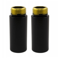 Комплект подовжувачів NAVIN M22×1,5 × 1/2", 50 мм, чорний муар, 2 шт