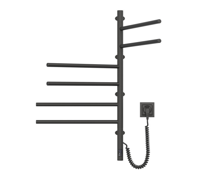 Рушникосушарка Arabesque 480х800 Sensor з таймером, чорний муар 12-223033-4880