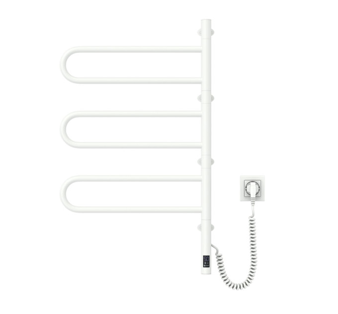 Рушникосушка Fouette 480х800 Sensor з таймером, біла