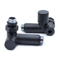 Кран кутовий під ТЕН 1/2"х1/2" (чорного кольору)  2шт.
