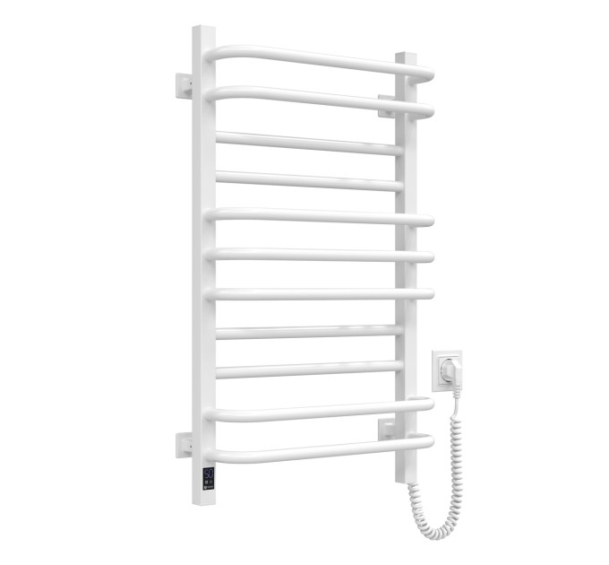 Рушникосушарка Navin Грандіс 480х800 Sensor правобічна з таймером, біла 12-108053-4880